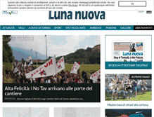 Tablet Screenshot of lunanuova.it